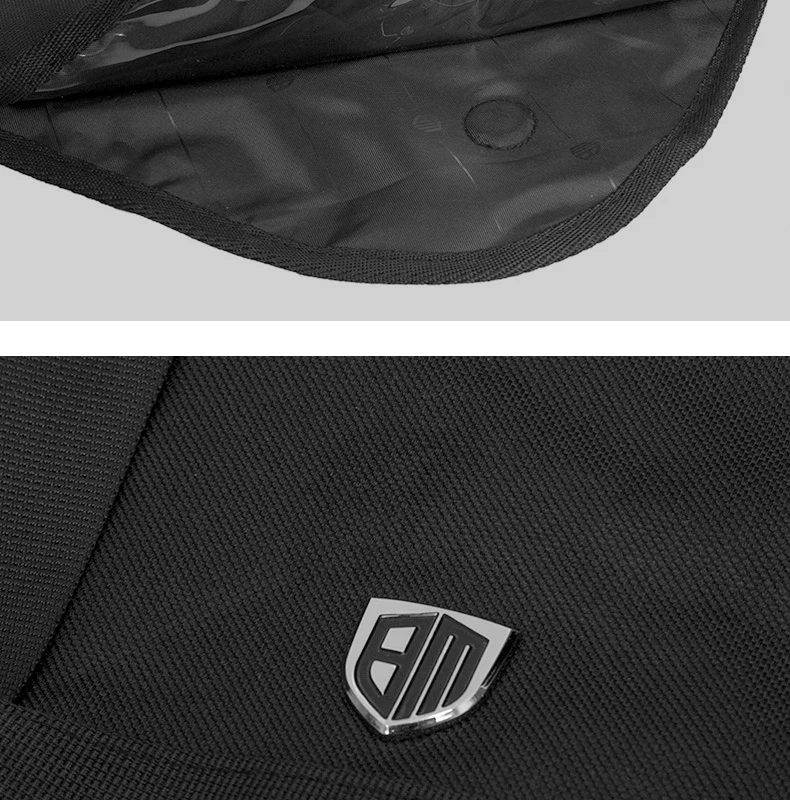 BAGSMART легкие черные Gar мужские сумки нейлоновая сумка для костюма Деловое платье с Зажим для вешалки водонепроницаемый мужской костюм дорожные сумки