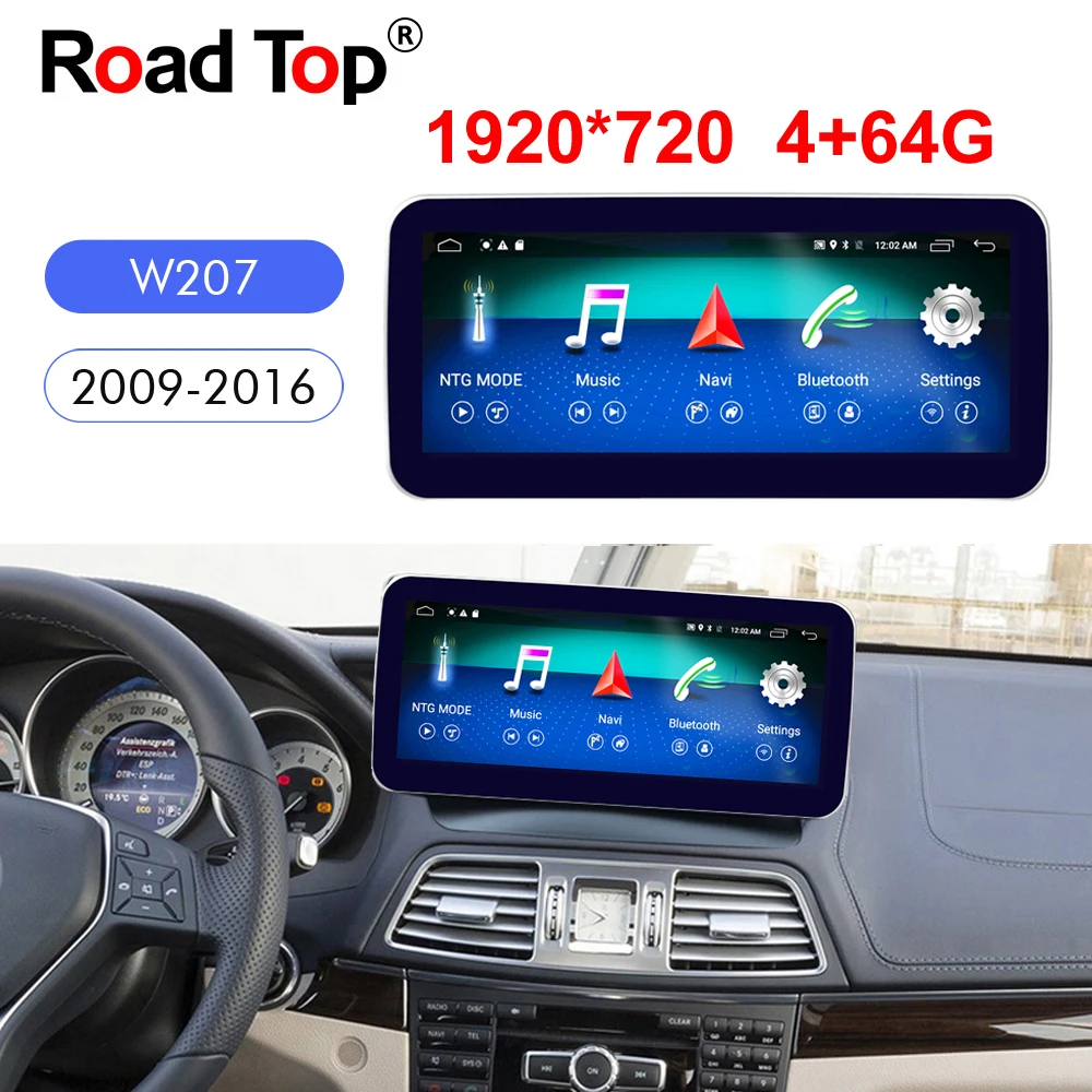 Android 10 Восьмиядерный 4 + 64G автомобильный радиоприемник Bluetooth GPS-навигация WiFi