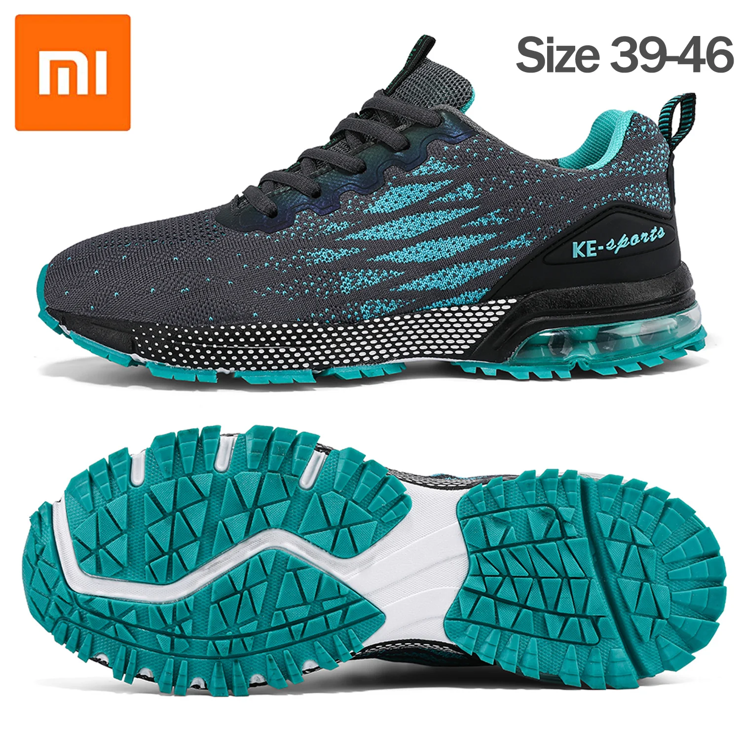 Xiaomi Men Trail Running Shoes Lightweight Sneakers Casual Sports Shoes Fashion Breathable Jogging Sneakers Men Hiking Shoes
