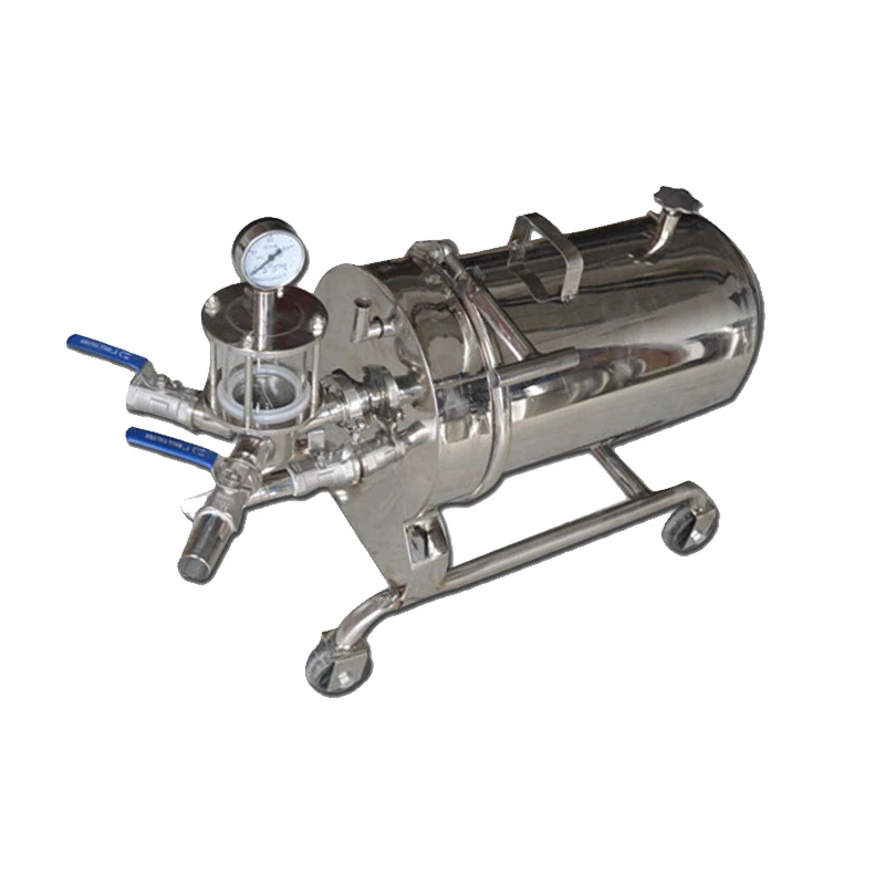 Фильтр диатомита для домашнего пивоварения вертикальный фильтр из нержавеющей