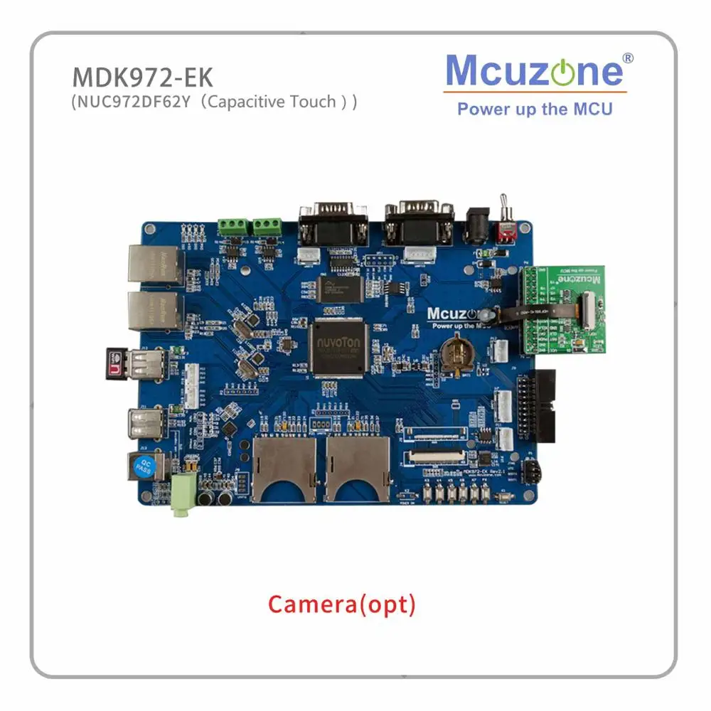 MDK972-EK_C70 NUC972 NUC970 64MB DDR2 16MB + 256MB FLASH LCDC JPEG codec 7 &quot1024*600 TFTLCD с CTP QT GUI usb wifi CAN | Компьютеры и