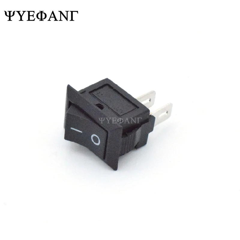10 шт. кнопочный переключатель 15x21 мм SPST 2Pin 6A 250V 10A 125V KCD1-101 Кнопка ВКЛ/ВЫКЛ Лодка