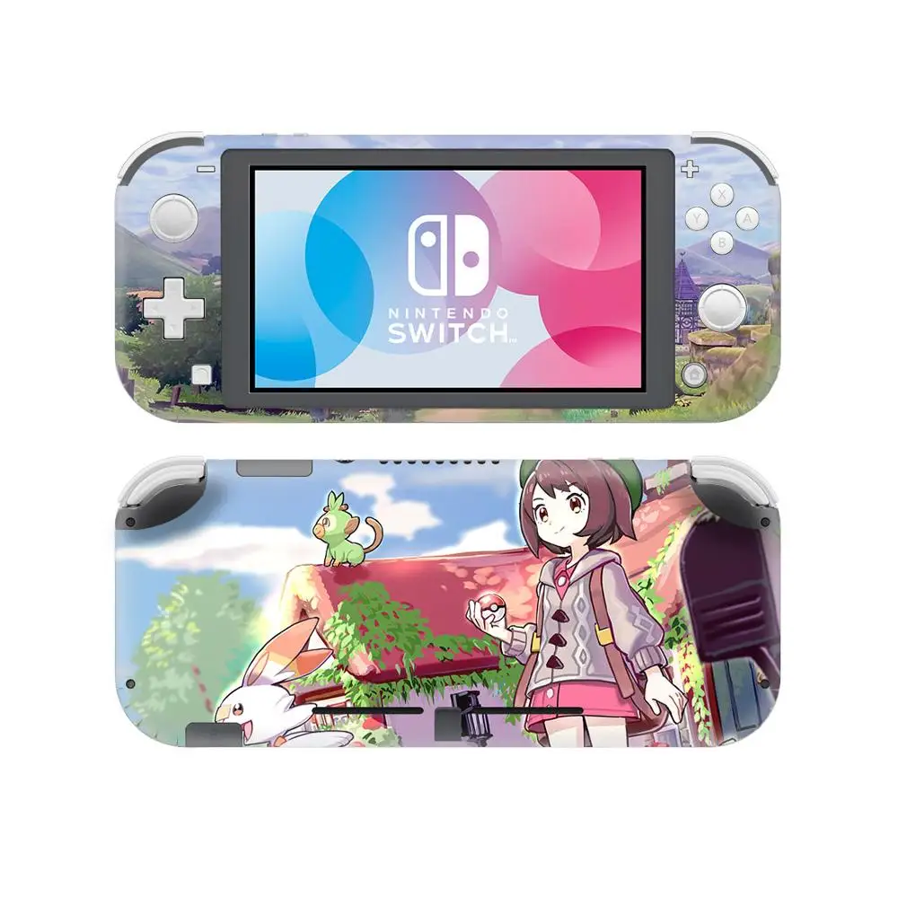 YSNSL0059 Покемон го Меч Щит кожи наклейка для nintendo Switch Lite консоль протектор мини nintendo Switch Lite стикер кожи - Цвет: YSNSL0059