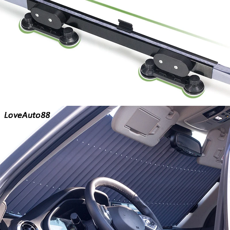 Передний Задний козырек от солнца оконные покрытия автоматический выдвижной