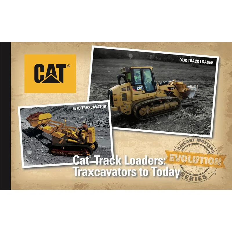 DM85559 1:50 Cat 977D Traxcavator (Circa 1955-1960) and Caterpillar 963K Track Loader (Current) toy | Игрушки и хобби