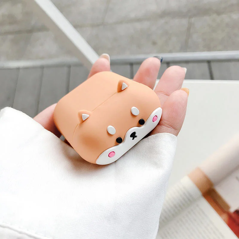 Мягкий беспроводной чехол для Apple Airpods Pro силиконовые наушники s 2/3 защитный с