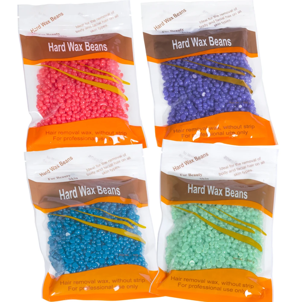 100 г восковых шариков бобы жесткий горячая пленка воском шарик гранул подмышки