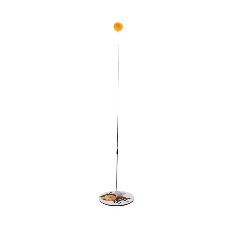 

Factory wholesale high quality table tennis trainer with Carbon fiber telescopic rod and Sponge damping base for Child beginner