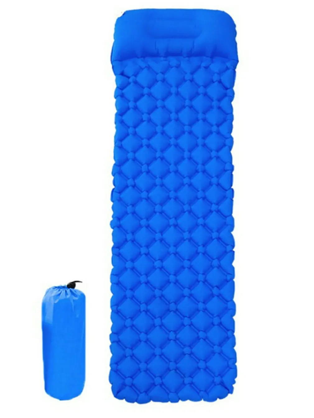 Походная влагостойкая надувная подушка из ТПУ легкая с подушкой двойного