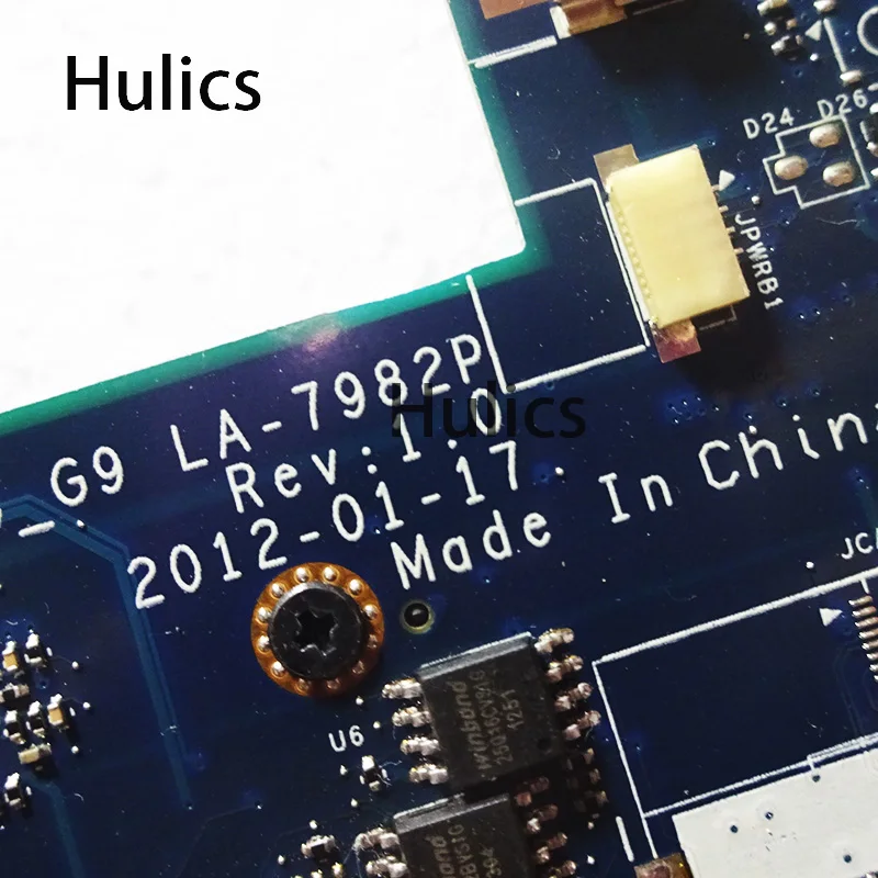 Материнская плата Hulics для ноутбука Lenovo G580 QIWG5 SLG8E материнская DDR3 - купить по