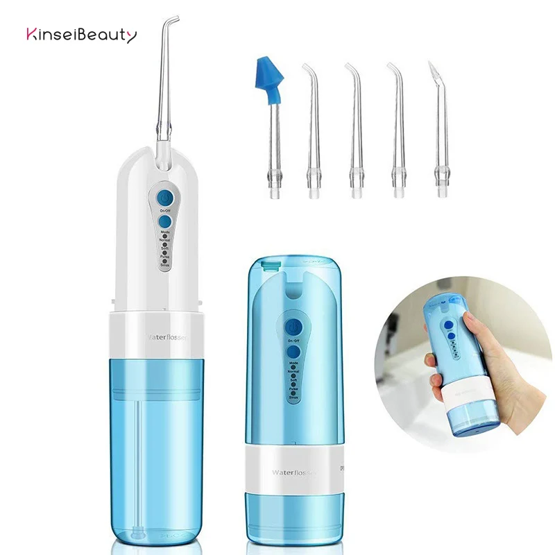 Профессиональный портативный ирригатор для полости рта перезаряжаемый с 4