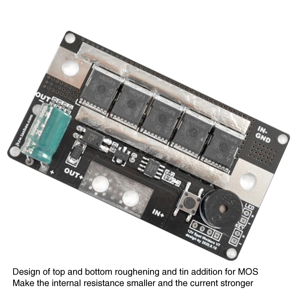 

Practical Portable Battery Storage Accessories Circuit Board Solder DIY 12V Spot Welding Machine Unassembled Component PCB