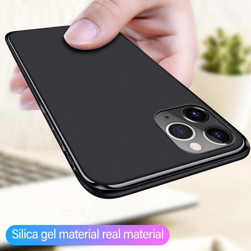 Матовый чехол для iPhone 11 12 Pro XR XS MAX X Ультратонкий 8 7 6 6s Plus 5 5s SE модный
