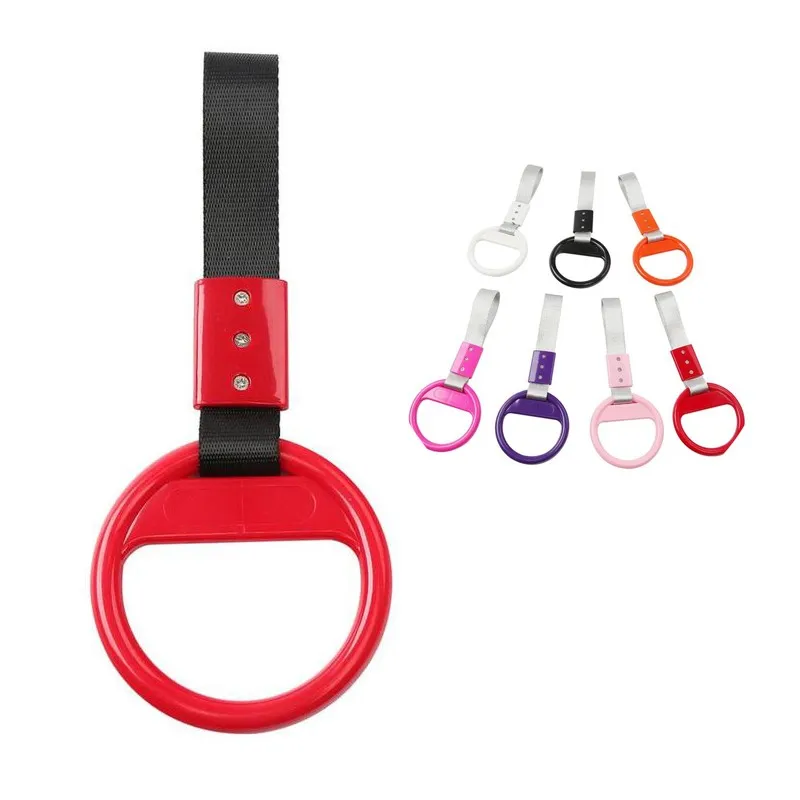 

Аксессуары для интерьера автомобиля, тяговое кольцо, Круглый Ремешок для поезда, автобуса, очаровательное кольцо для дрифта jtsudm rikawa, предуп...