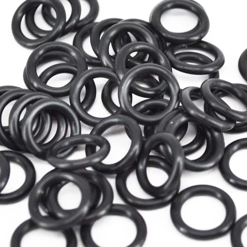 Carp Fishing Tackle Rubber O Rings Black For Bite Alarms Rod Pods Bars Pack of 100pcs | Спорт и развлечения