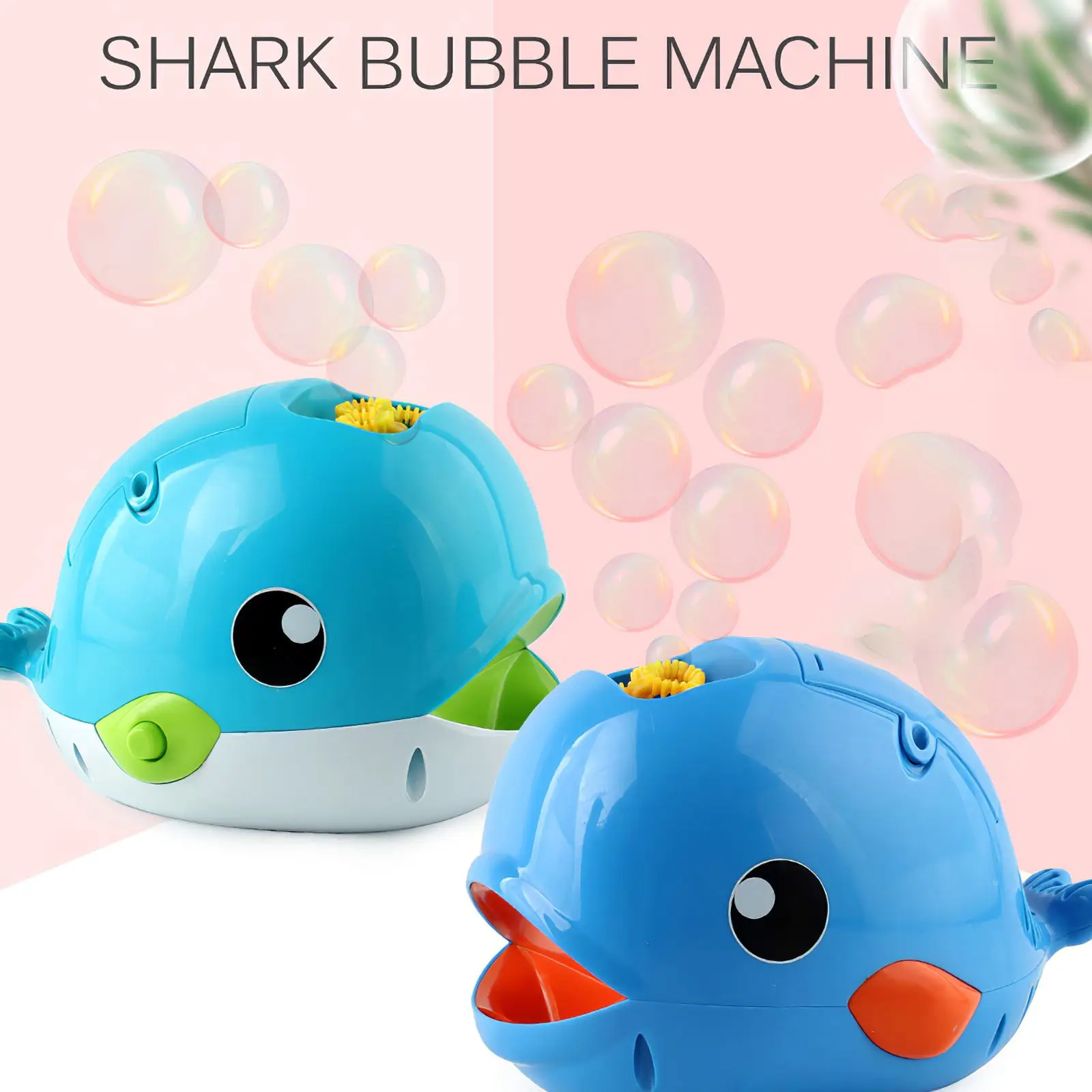 

Child Electric Bubble Machine Toys Automatic Cartoon Whale Shape Bubble Maker Machine Portable Soap Bubble Blower Toy For Kids