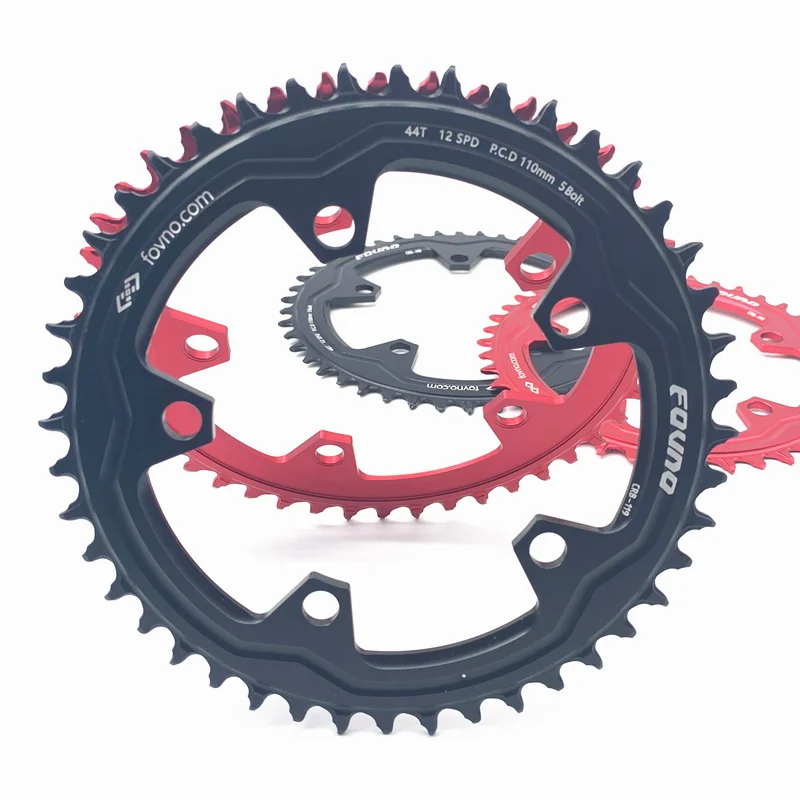 FOVNO 110/5 BCD 110BCD Road Bike Narrow Wide Chainring 38T-42T Tooth Bike Chainwheel For Shimano Sram Bicycle Crank Accessories images - 6