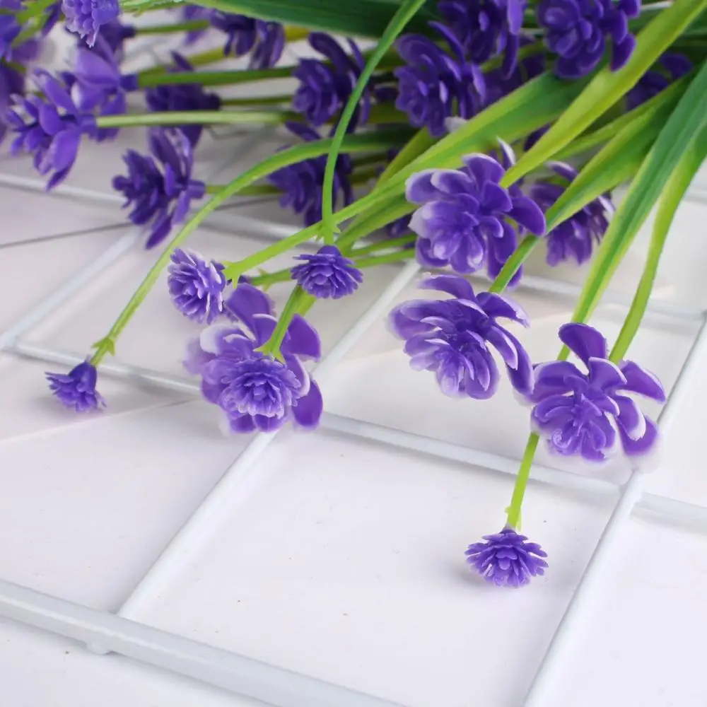 Искусственные цветы 1 пряди устойчивые к УФ-излучению для украшения сада | Дом и