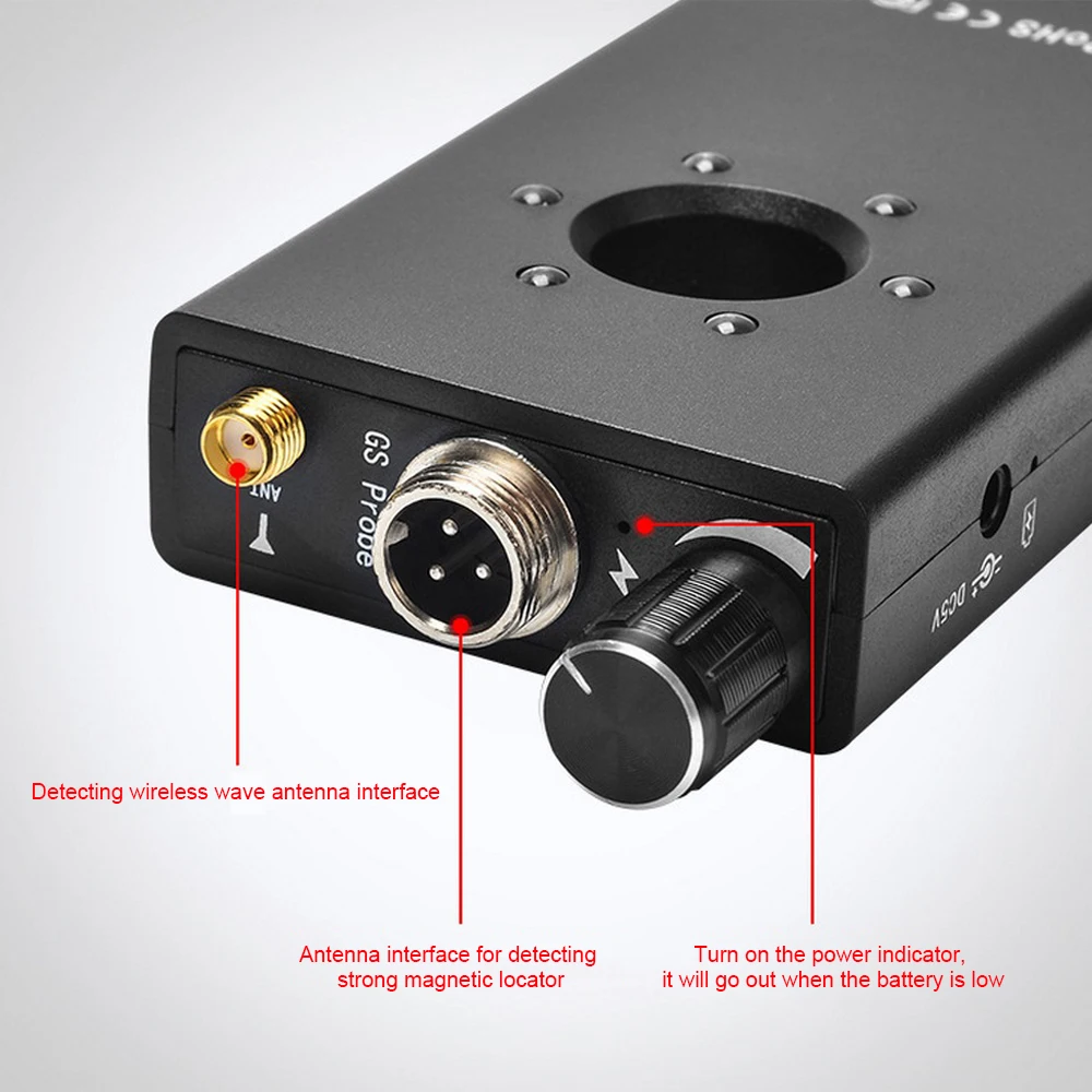 

Multi-function Anti Detector GSM FinderRF Locator Tracker Detect GPS Signal Lens Wireless Camera 2G.3G.4G Wireless Products