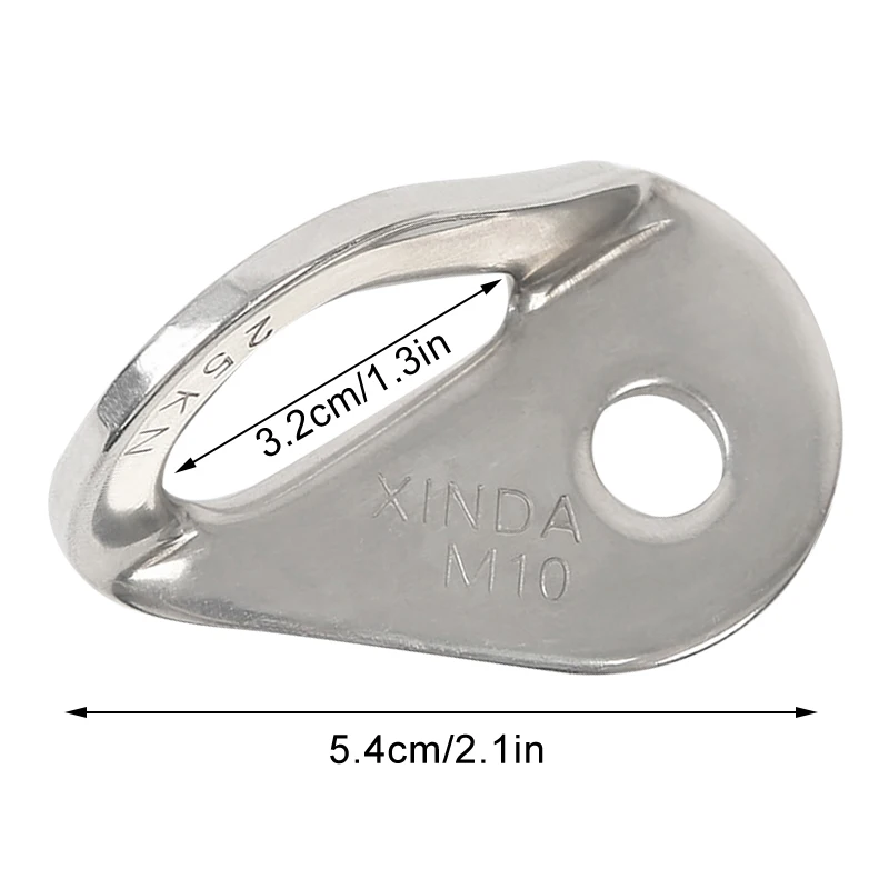 

Newly Durable Stainless Steel Rock Nail Hang Film Climbing Equipment Protection Accessory