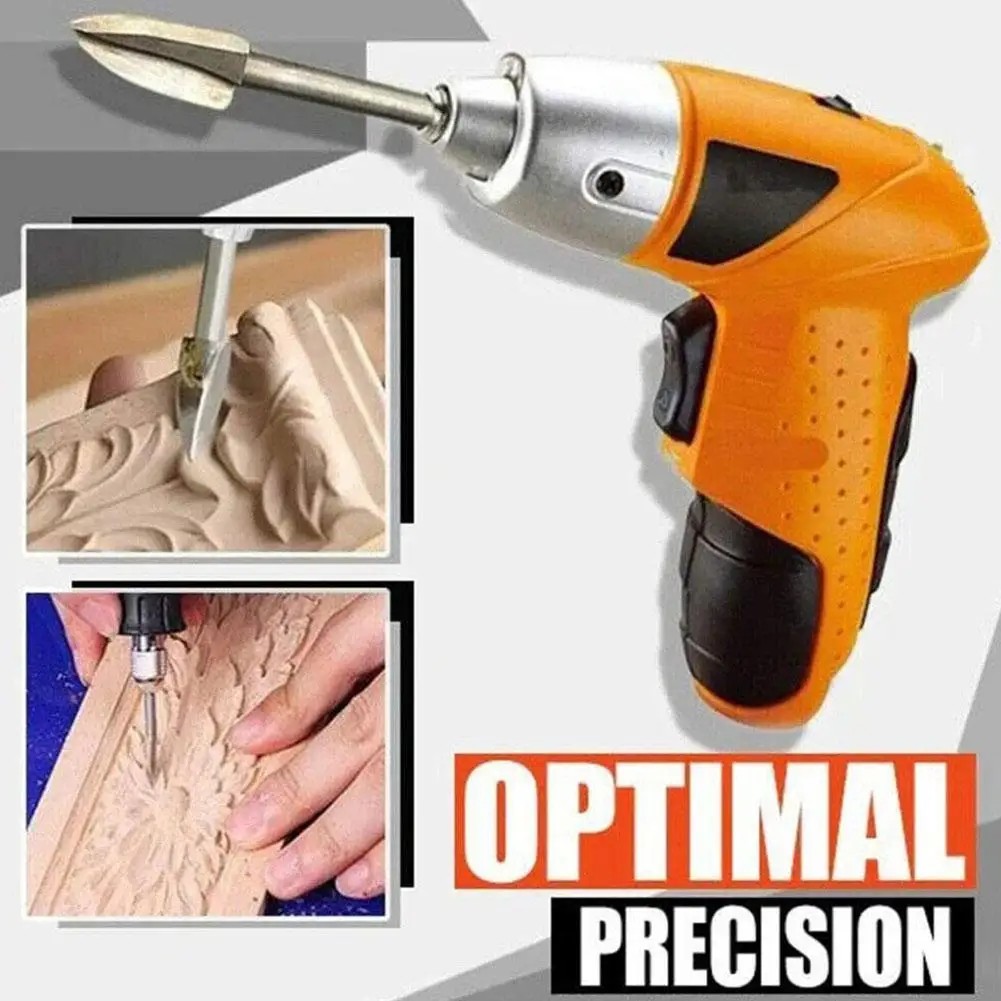 

Wood Carving And Engraving Drill Bit Set Bit Set Steel Grinding Burr Drilling For Wood Engraving Working Carving Carbide Z4E5