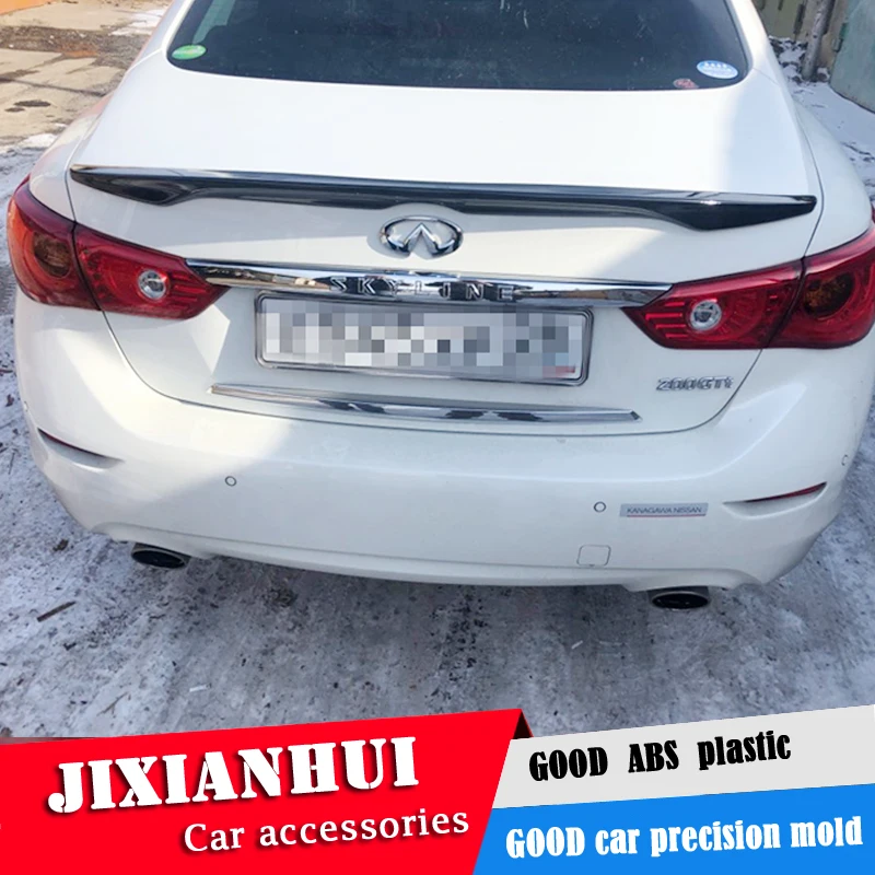 Спойлер для Infiniti Q50 2014 2017 спойлер 2GJK из АБС пластика цветной задний