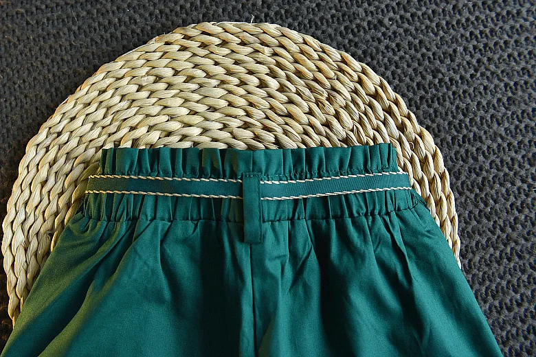 Детская одежда новый летний костюм для девочек Рубашка без рукавов с цветочным