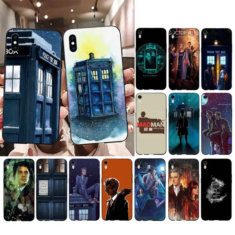 

Tardis Box Doctor Who Phone Case for iPhone 13 11 12 pro XS MAX 8 7 6 6S Plus X 5S SE 2020 XR cover