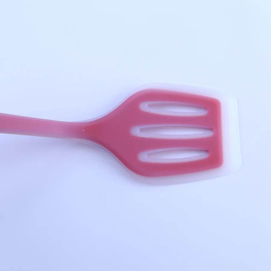 

Food Grade Silica Gel Spatula High Temperature Resistant Non Stick Suitable for Semi Transparent