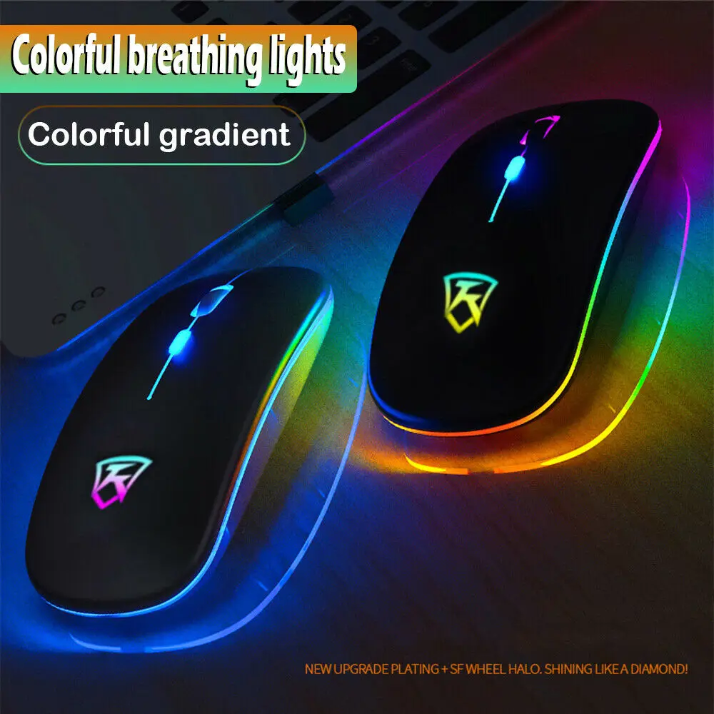 Wireless Optical Mouse 2.4 GHz For Windows HP PC Laptop Notebook Lenovo Dell