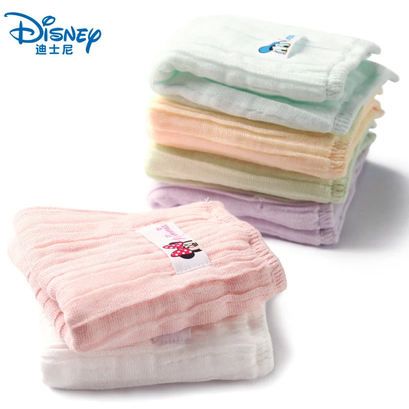 Disney 25*25 см очаровательные комбинезоны с рисунком Микки Маус хлопок полотенце для