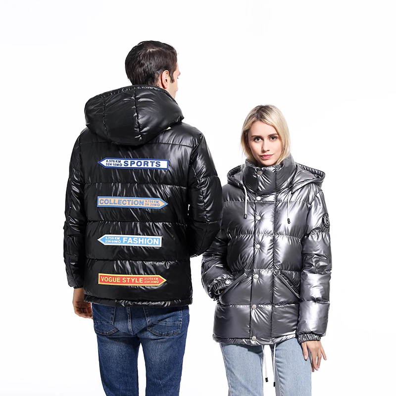 WWKK 2020 Зимний пуховик для мужчин и женщин толстый теплый Сверхлегкий 90% белый