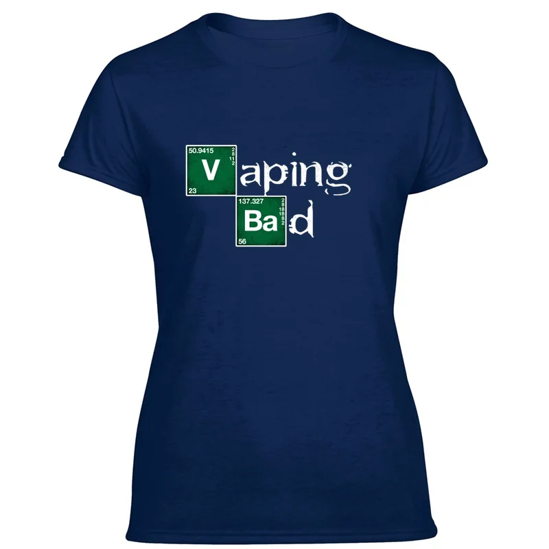 Crazy Vaping Bad Vape Vaper TV Binge Watching Мужская футболка с круглым вырезом для мужчин одежда