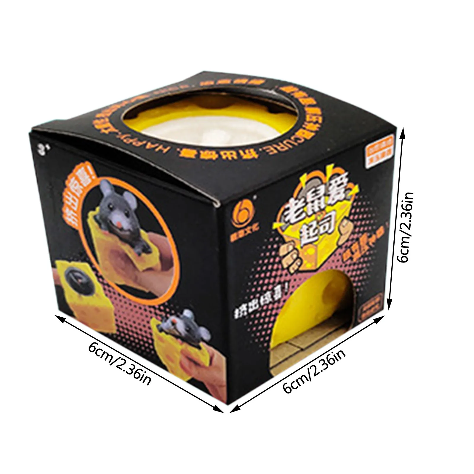Игрушка для снятия стресса в виде мыши и сыра | Игрушки хобби