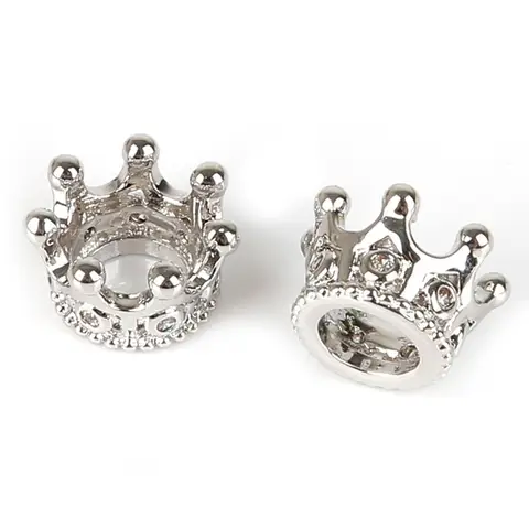 Медные бусины-короны Celadon 2 шт