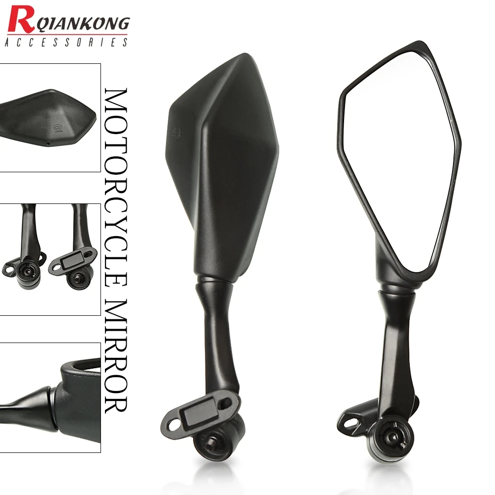 Moto rcycle зеркало боковое зеркало скутер зеркала для moto Yamaha R1 3 6 R ybr MT07 MT09 TMAX 530 500 XMAX