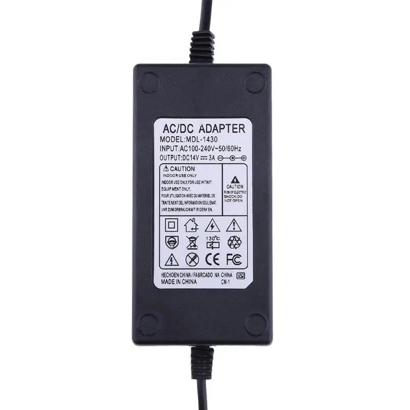 Адаптер питания 14 В 3 А переменного тока в постоянный ток преобразователь 6 0*4 4 мм