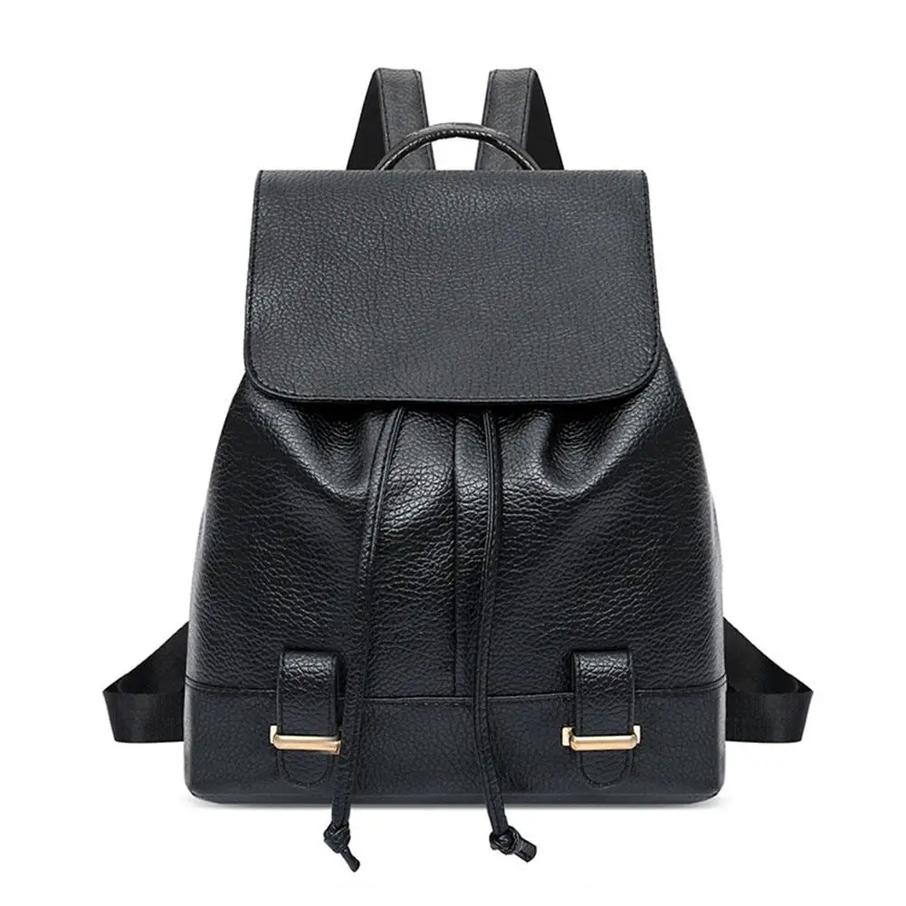 Сумка тоут для отдыха черная практичная дорожная водонепроницаемая PU ткань