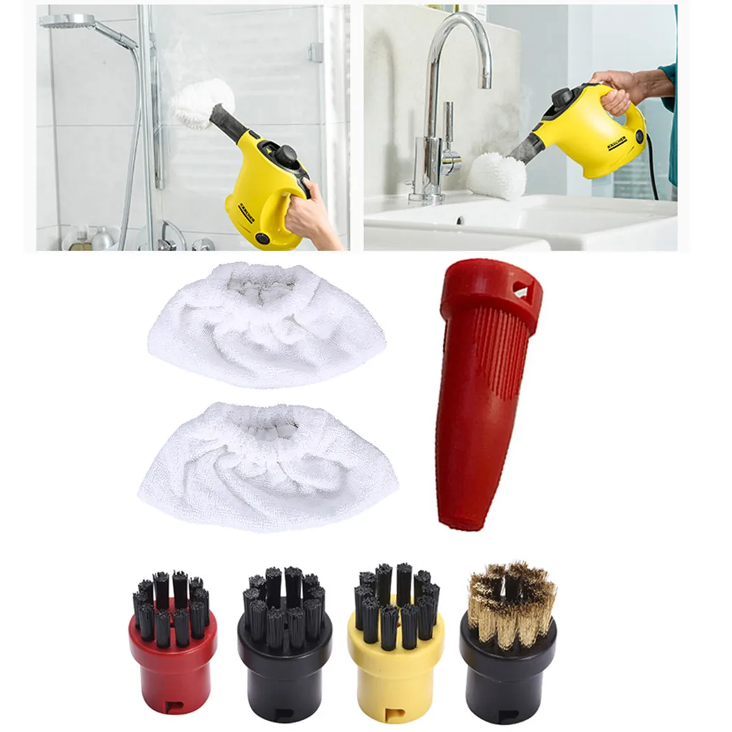 

Power Nozzle Cleaning Brush Kit For Karcher Steam Cleaner SC Series SC 1 2 3 4 5 Nozzle Replace Parts Household Cleaning Tool Ki