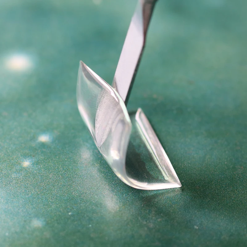 1000 шт. прямоугольные прозрачные эпоксидные купольные наклейки 26 х35 мм