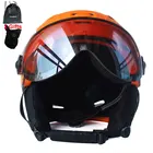 Профессиональный полузакрытый лыжный шлем MOON, цельноформованный, спортивный, для мужчин и женщин, для катания на лыжах, сноуборде, шлемы с защитными очками