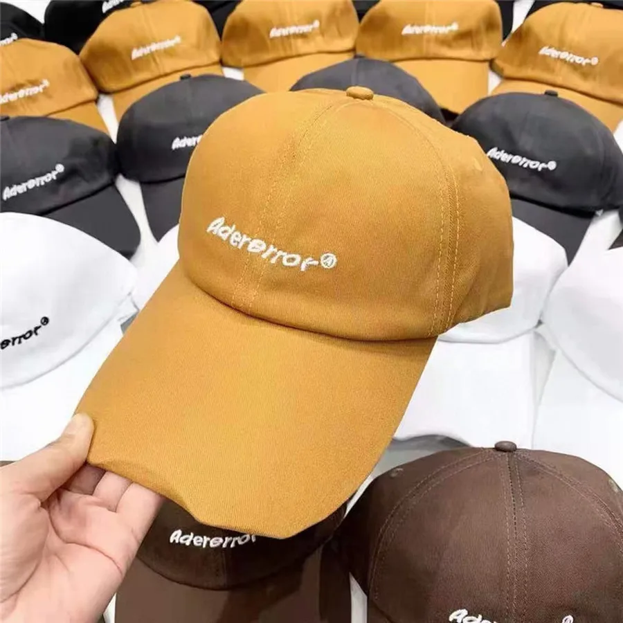 

Adererror Baseball Caps Men Women Side Ader Error Hats Embroidered Adererror Vader Cap Adjustable