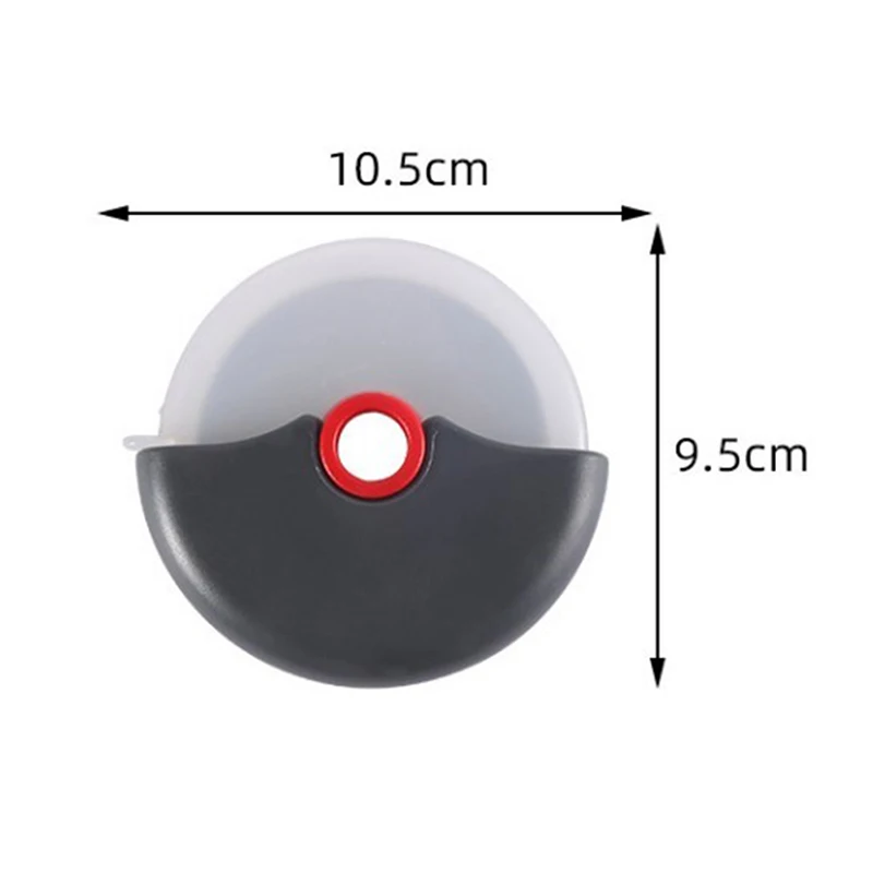 

Stainless Steel Round Wheel Cutting Knife For Pizza With Lid Roulette Roller Dough Pizza Slicer Cutter Baking Accessories Tools