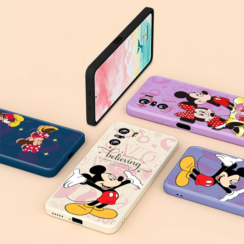 

Minnie Mickey Mouse Cute For Redmi 9 8A 8 Pro 7 Y3 5 A 4X 9AT 9A 9i K40 K30 K30i 10X 9T 9C Plus Liquid Silicone Phone Case