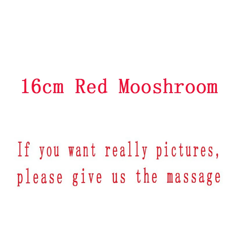 

16CM Red MC Mooshroom Cow Plush Toys Game MC Mooshroom Plush Soft Stuffed Animals Toys for Children Kids Gifts