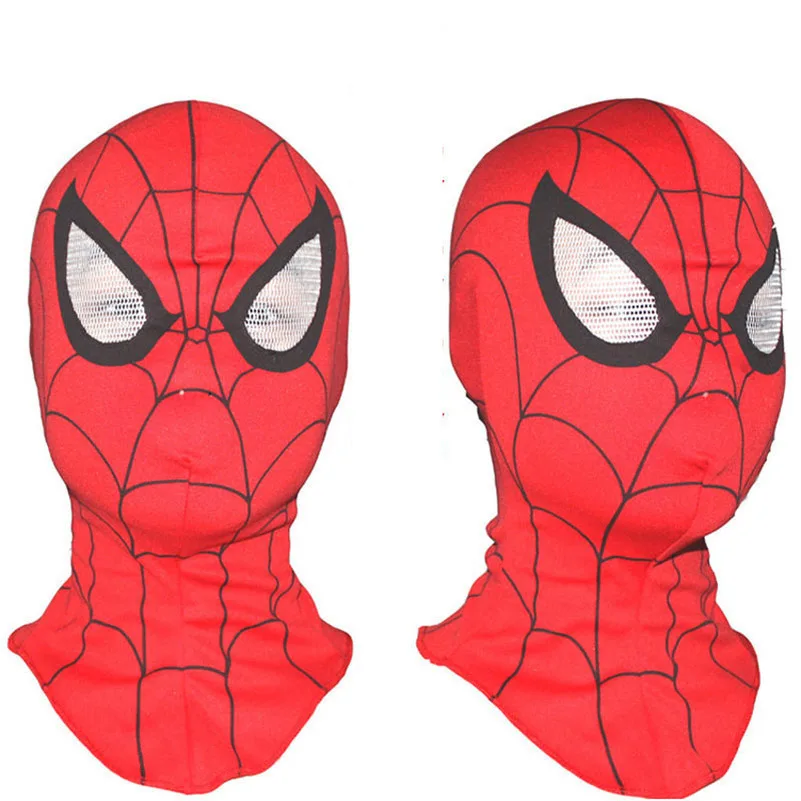 Горячая Распродажа 4 стиля супергерой Человек-паук косплей маски на все лицо