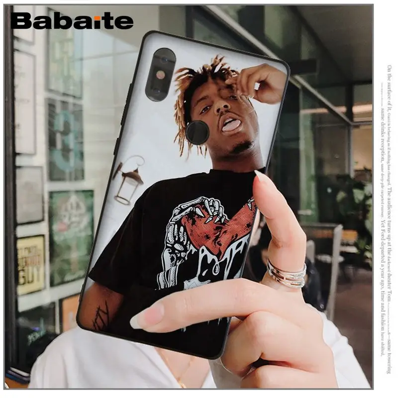 Babaite Juice WRLD TPU Soft Silicone Phone Case Cover for Redmi 5 plus Note 5 Note 4 4X Xiaomi MI 6 8 8SE Mobile Cover