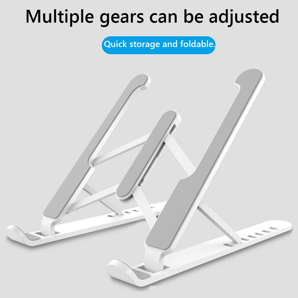 

Portable Laptop Stand Foldable Support Base Notebook Stand For Macbook Pro Lapdesk PC Computer Laptop Holder Cooling Pad Riser