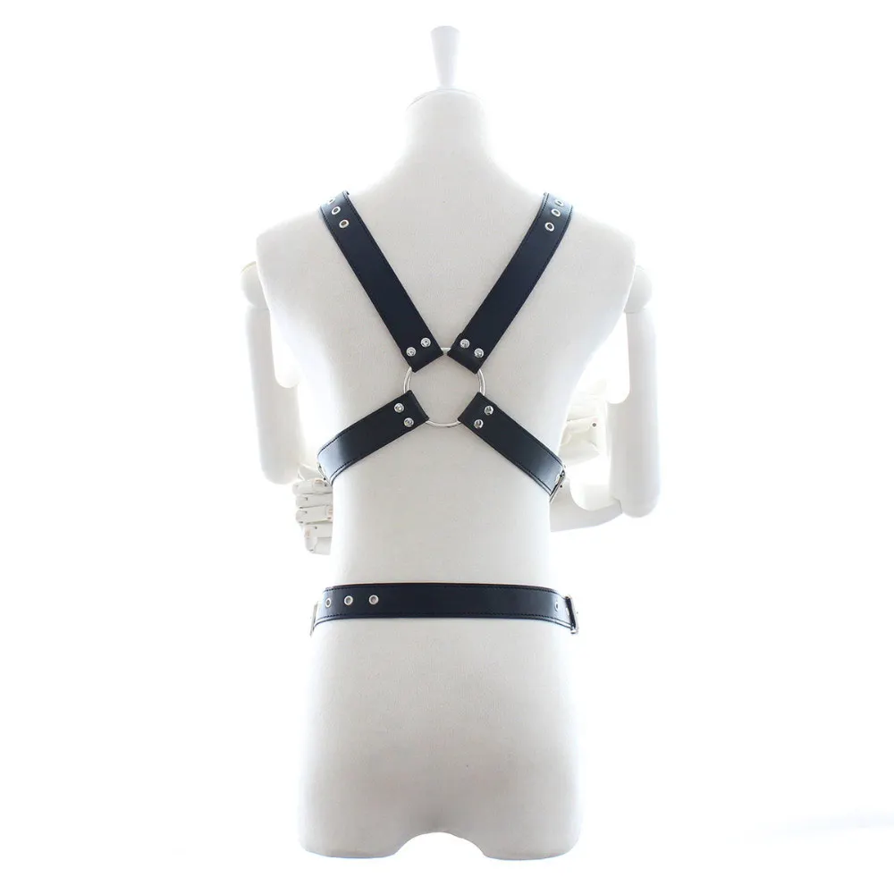 CEA.HARNESS, мужской бондаж, нижнее белье, гей, тело, бондаж, кожаный жгут, для мужчин, гей, готический, косплей, тело, грудь, Половина ремня, костюм
