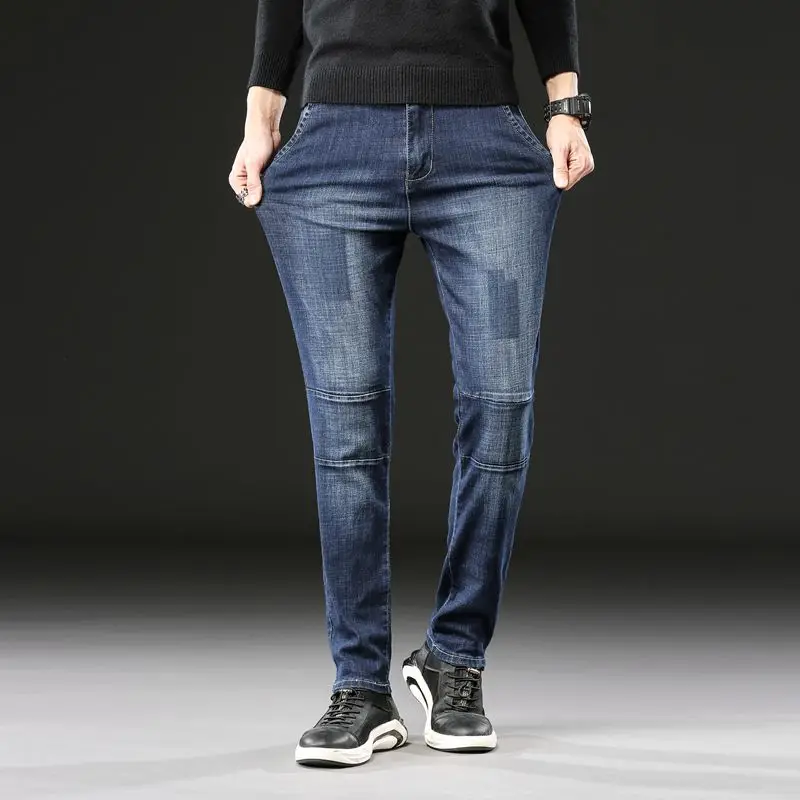 Новинка Осень-зима 2019 стильные мерсеризованные хлопковые брюки классические